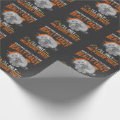 Funny Carpenter Geschenk Maßnahme Einmal verrückte Geschenkpapier (Ecke)