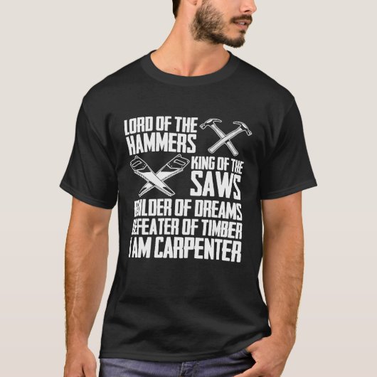 Funny Carpenter I Am Carpenter - Weihnachtsgeschen T-Shirt (Vorderseite)