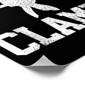 Funny Carpenter - Never Enough Clamps Woodoworking Poster (Ecke)