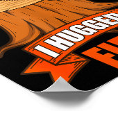 Funny Carpenter Saying - Don't Worry! I Hugged It  Poster (Ecke)