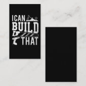 Funny Carpenter Vater Spaß Holzbearbeitung Visitenkarte (Vorne/Hinten)