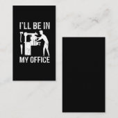 Funny Carpenter Vater Woodworker Spaß Handwerker Visitenkarte (Vorne/Hinten)