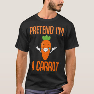 Funny Carrot Costume Vegan Garden T-Shirt