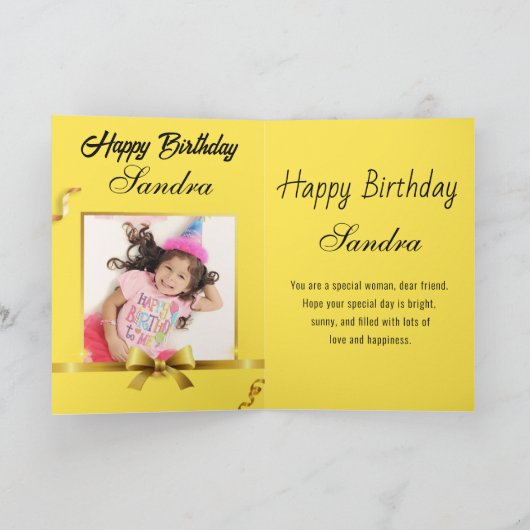 Funny Carrot Happy Birthday Karte (Innenseite)