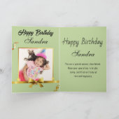 Funny Carrot Happy Birthday Karte (Innenseite)