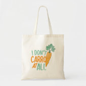 Funny Carrot Pun Art Food Jokes Carrot Art Design Tragetasche (Vorne)