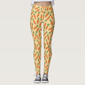 Funny Carrots Leggings (Vorderseite)