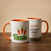 Funny carrots tasse