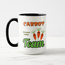 Funny carrots team tasse