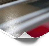 Funny Cars Drag Racing Fotodruck (Ecke)