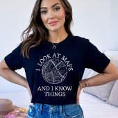 Funny Cartograph I Geography | Grundstückserhebung T-Shirt