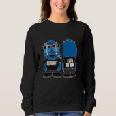 funny cartoon 1 sweatshirt (Vorderseite)