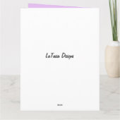 Funny Cartoon Apology  Karte (Rückseite)