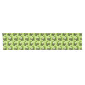 Funny Cartoon Broccoli Pattern Kurzer Tischläufer (Horizontal)