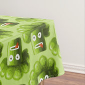 Funny Cartoon Broccoli Pattern Tableclout Tischdecke (Beispiel)