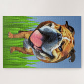 Funny Cartoon Bulldog 1014 Stück Schwieriges Puzzl Puzzle (Horizontal)