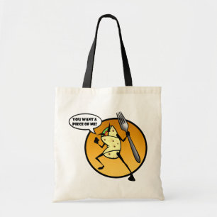 FUNNY CARTOON BURRITO GRAFIK TOTE BAG TRAGETASCHE