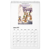 Funny Cartoon Calendar Kalender (Jan 2027)