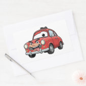 Funny Cartoon Car Character Sticker (Umschlag)
