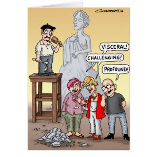 Funny Cartoon Card by Clive Goddard