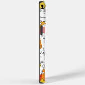 Funny Cartoon Cats Group Doodle Case-Mate iPhone Hülle (Rückseite / Rechts)