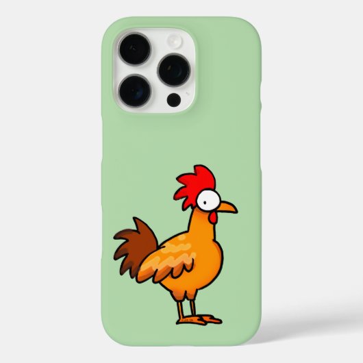 Funny Cartoon Chicken Illustration Case-Mate iPhone Hülle (Rückseite)
