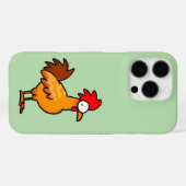 Funny Cartoon Chicken Illustration Case-Mate iPhone Hülle (Rückseite (Horizontal))