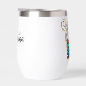 Funny Cartoon Chicks | Mama von Hühnern Personalis (Rechts)