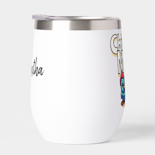 Funny Cartoon Chicks | Mama von Hühnern Personalis (Rechts)