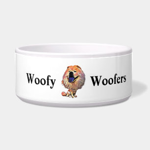 Funny Cartoon Chow Chow Chow Dog Bowl Napf