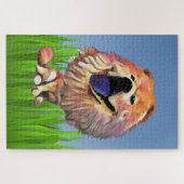 Funny Cartoon Chow Chow Chow Hund 1014 Stück Puzzl Puzzle (Horizontal)