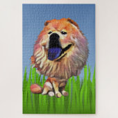 Funny Cartoon Chow Chow Chow Hund 1014 Stück Puzzl Puzzle (Vertikal)