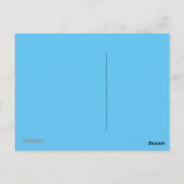 FUNNY CARTOON CODE MIT PITCHFORK POSTCARD POSTKARTE (Rückseite)