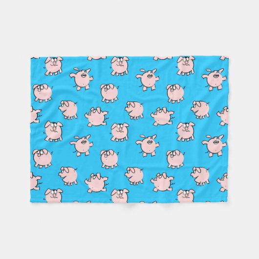 Funny Cartoon Comic Wählen Sie Farbe FB Fleecedecke (Vorderseite (Horizontal))