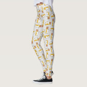 Funny Cartoon Corgi Pattern Leggings (Links)