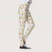 Funny Cartoon Corgi Pattern Leggings (Rechts)