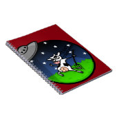 FUNNY CARTOON COW SPIRAL NOTEBOOK NOTIZBLOCK (Rechte Seite)