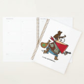 Funny Cartoon Cowboy Bandit Robber Planer (Anzeige)