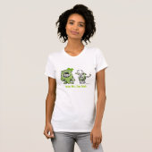 Funny Cartoon Creatures St Paddys Day T Shirts (Vorne ganz)