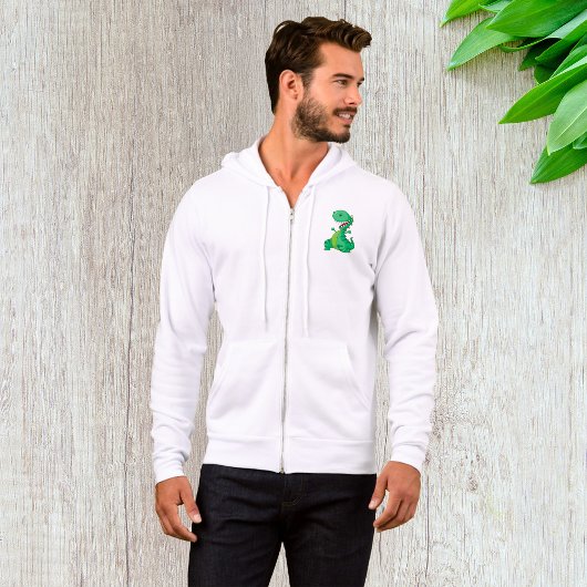 Funny Cartoon Dinosaur Roaring T-Rex Hoodie
