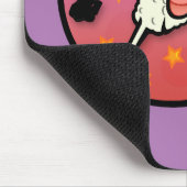 FUNNY CARTOON DISCO SUSHI GRAFIK MOUSE PAD MOUSEPAD (Ecke)