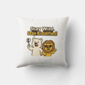 Funny Cartoon Duo Kissen (Rückseite)