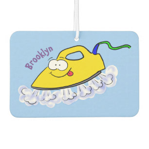 Funny Cartoon Eisen Wäsche Illustration Autolufterfrischer