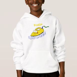 Funny Cartoon Eisen Wäsche Illustration Hoodie
