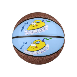 Funny Cartoon Eisen Wäsche Illustration Mini Basketball
