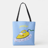 Funny Cartoon Eisen Wäsche Illustration Tasche (Rückseite)
