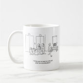 Funny Cartoon Familienbuchhalter Geschenk! Kaffeetasse (Links)