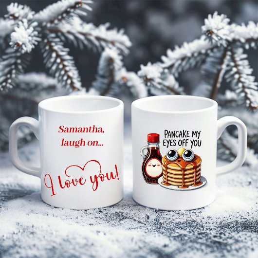 Funny Cartoon Food Mug Personalized Love Gift Kaffeetasse