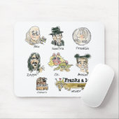 Funny Cartoon Franks Eine Menge Mousepad (Mit Mouse)