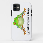 Funny Cartoon Frog Case-Mate iPhone Hülle (Rückseite)